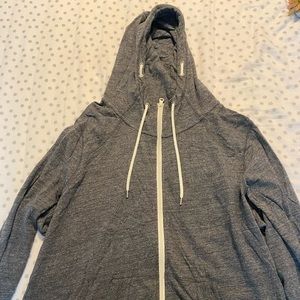 SOLD ON MERCARIGray Woman’s Zip Up Hoodie